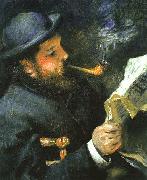 Pierre Renoir Claude Monet Reading oil painting picture wholesale